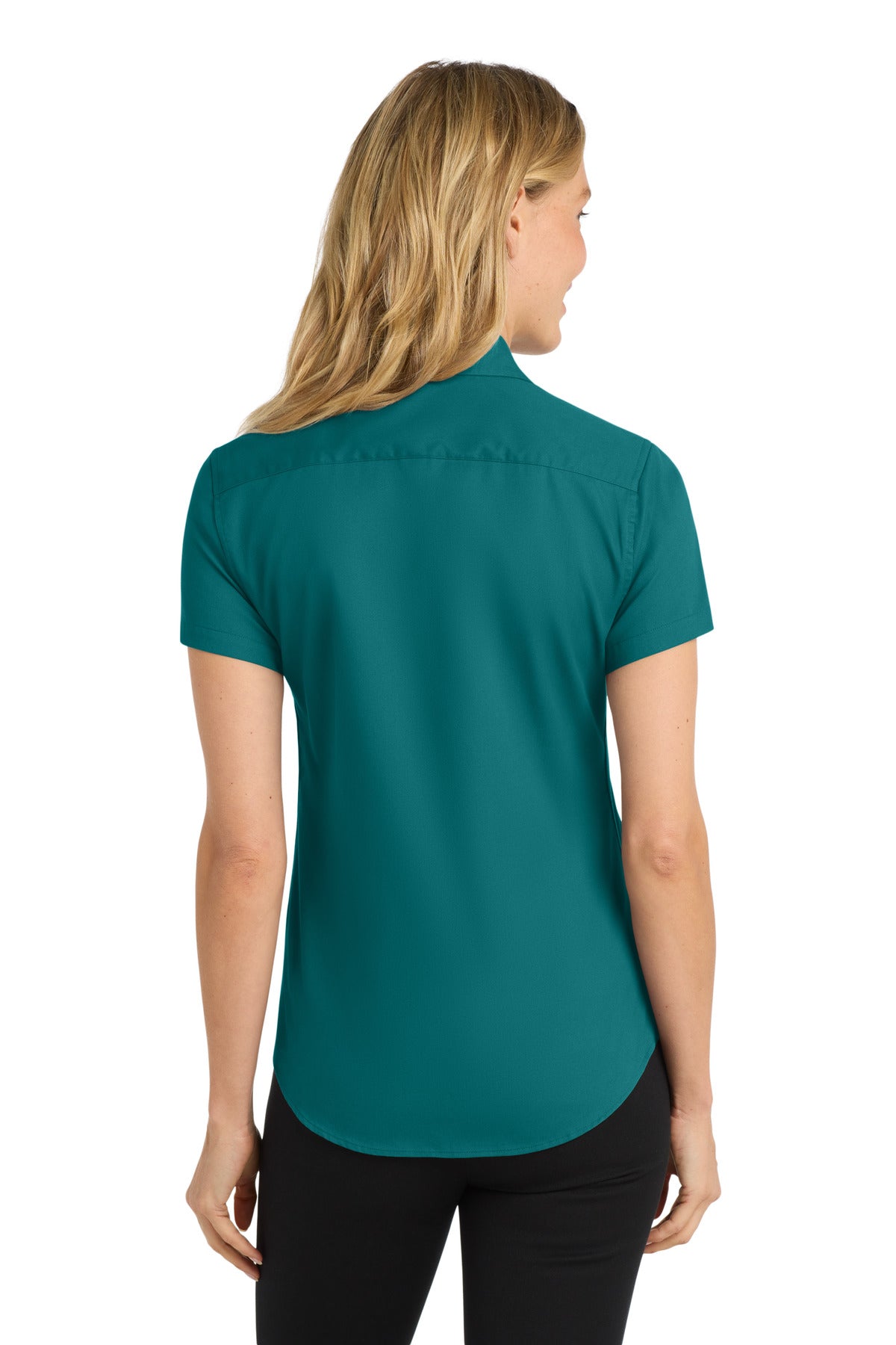 Port Authority Women's Short Sleeve Easy Care  Shirt.  L508