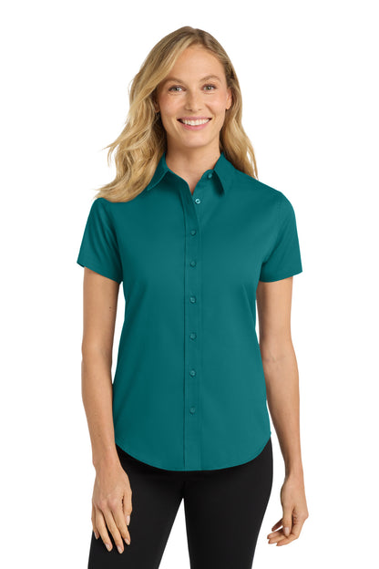 Port Authority Women's Short Sleeve Easy Care  Shirt.  L508