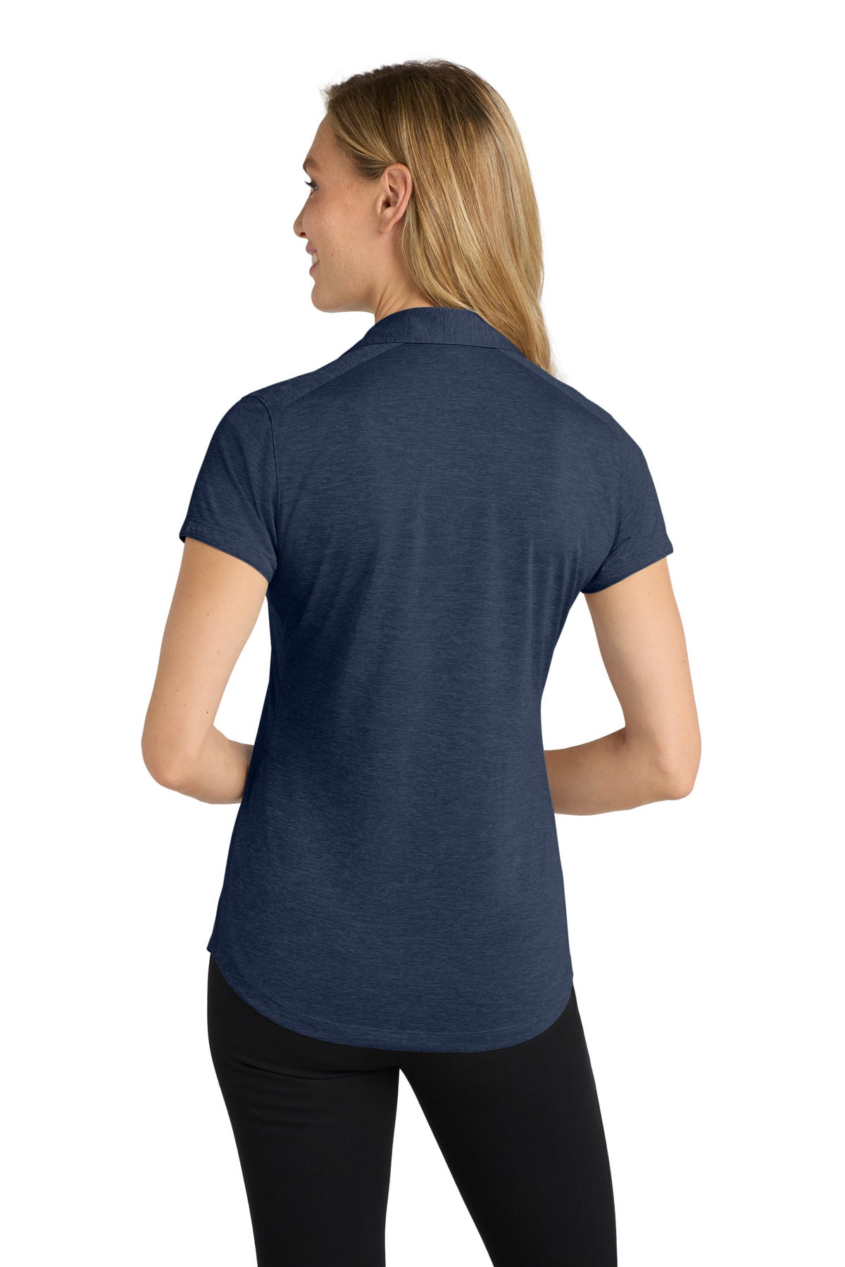 Port Authority Women's Digi Heather Performance Polo. L574