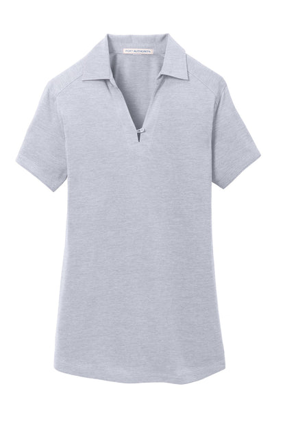 Port Authority Women's Digi Heather Performance Polo. L574