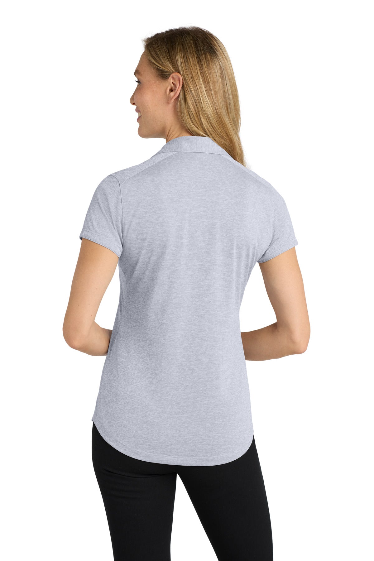 Port Authority Women's Digi Heather Performance Polo. L574