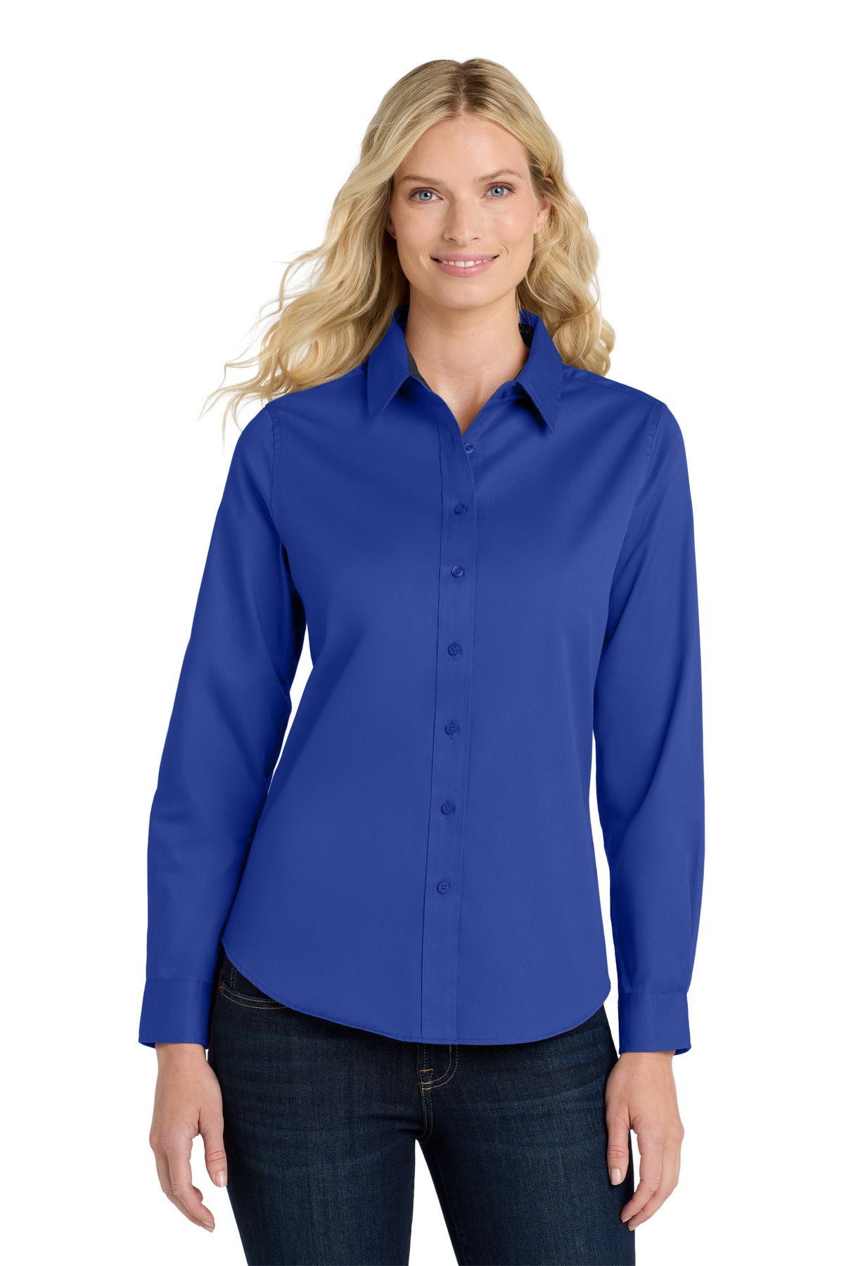 Port Authority Women's Long Sleeve Easy Care Shirt.  L608
