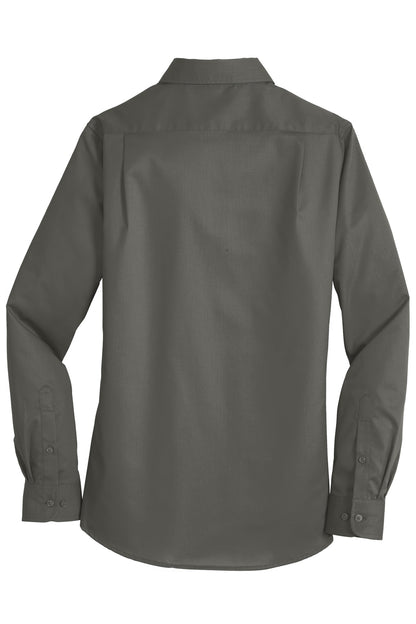 Port Authority Women's SuperPro Twill Shirt. L663