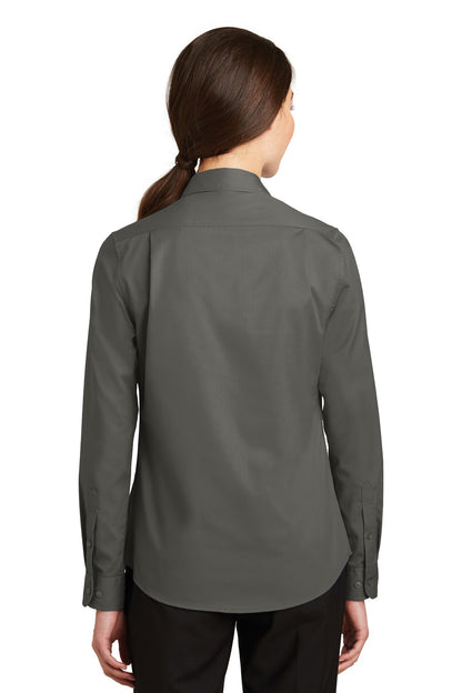 Port Authority Women's SuperPro Twill Shirt. L663