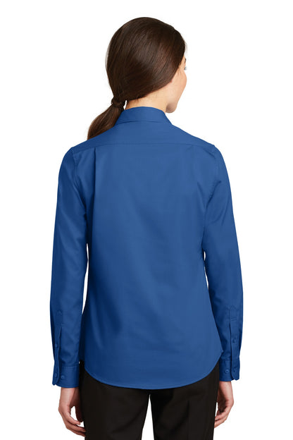 Port Authority Women's SuperPro Twill Shirt. L663