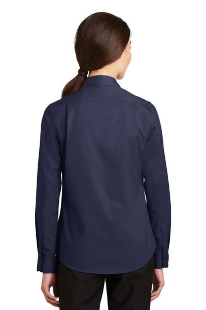 Port Authority Women's SuperPro Twill Shirt. L663