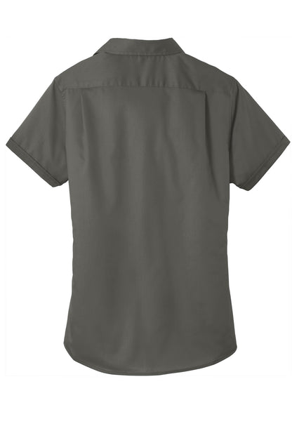 Port Authority Women's Short Sleeve SuperPro Twill Shirt. L664