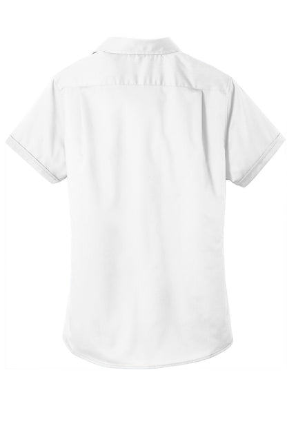 Port Authority Women's Short Sleeve SuperPro Twill Shirt. L664