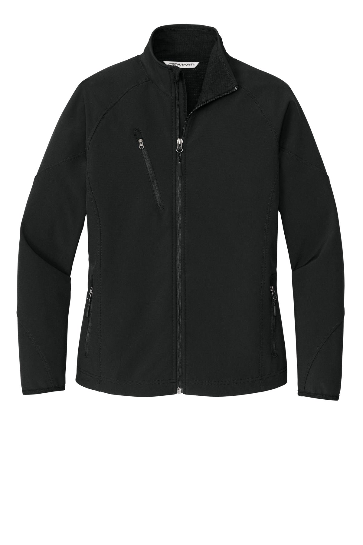Port Authority Women's Textured Soft Shell Jacket. L705