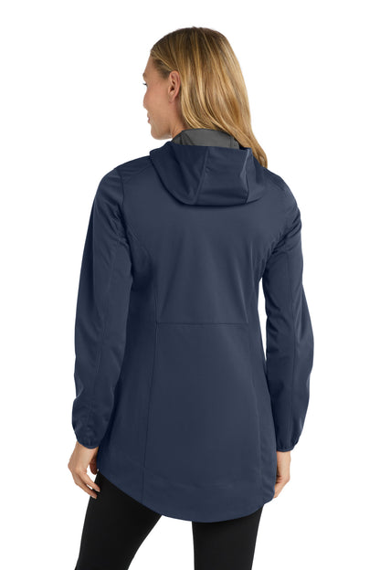 Port Authority Women's Active Hooded Soft Shell Jacket. L719