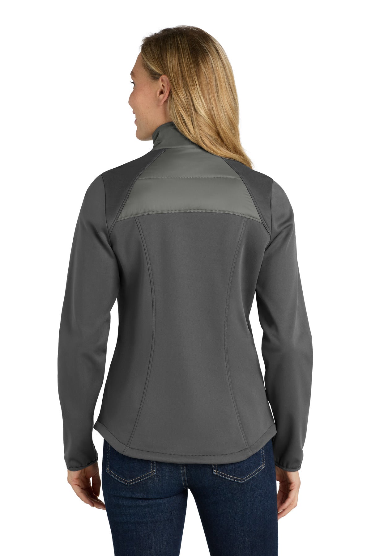 Port Authority Women's Hybrid Soft Shell Jacket. L787