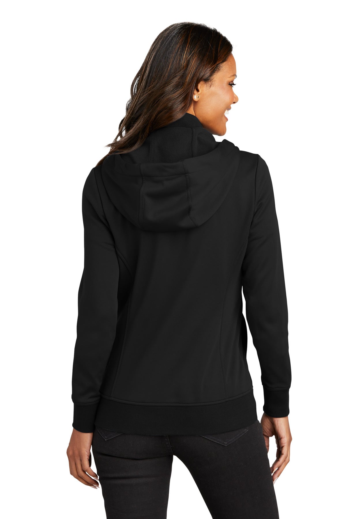 Port Authority Women's Smooth Fleece Hooded Jacket L814