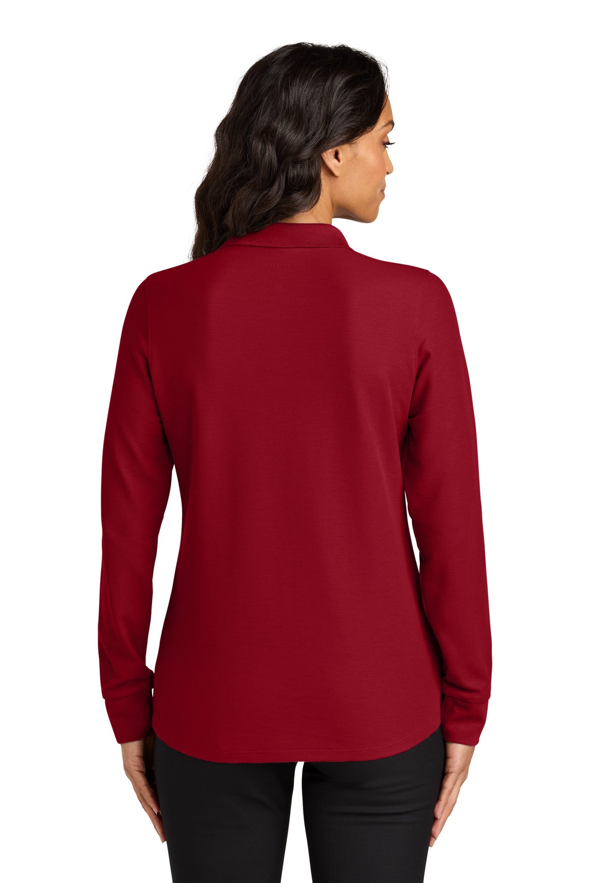 Port Authority Women's Wearever Signature Pique Long Sleeve Polo LK200LS