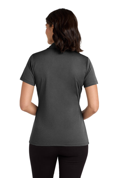 Port Authority  Women's Heathered Silk Touch  Performance Polo. LK542