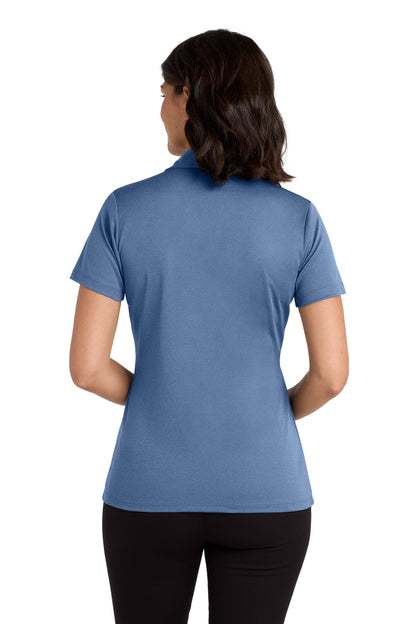 Port Authority  Women's Heathered Silk Touch  Performance Polo. LK542