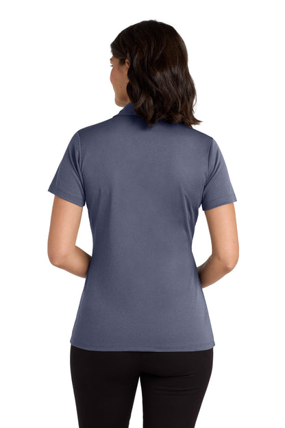 Port Authority  Women's Heathered Silk Touch  Performance Polo. LK542