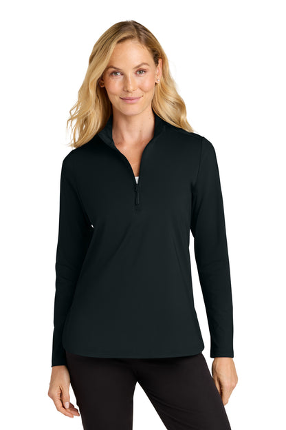 Port Authority Women's C-FREE Double Knit 1/4-Zip LK880
