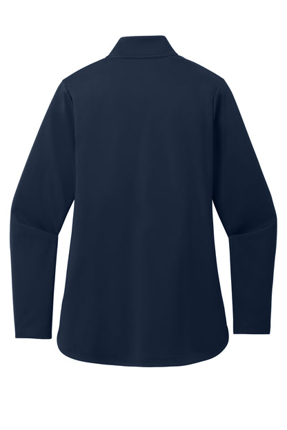 Port Authority Women's C-FREE Double Knit 1/4-Zip LK880