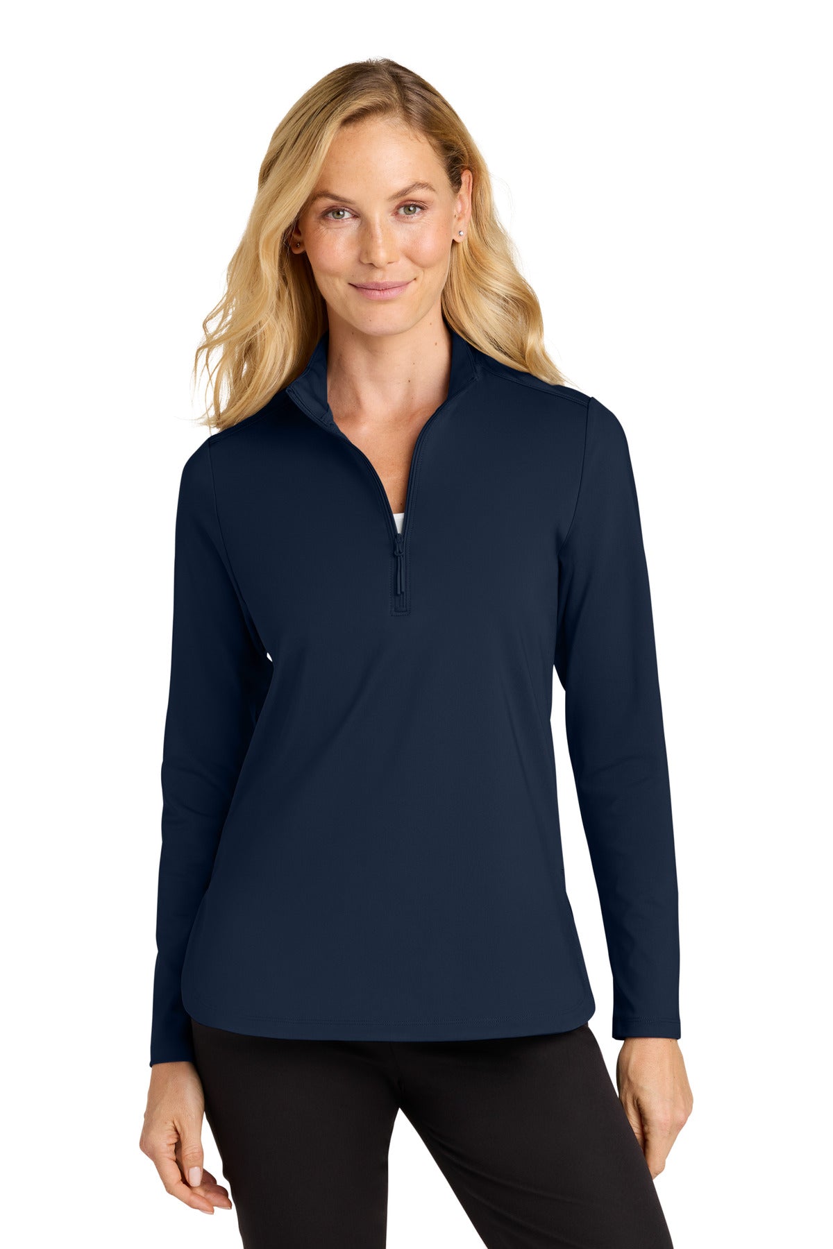 Port Authority Women's C-FREE Double Knit 1/4-Zip LK880