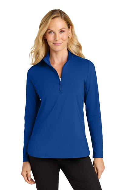 Port Authority Women's C-FREE Double Knit 1/4-Zip LK880