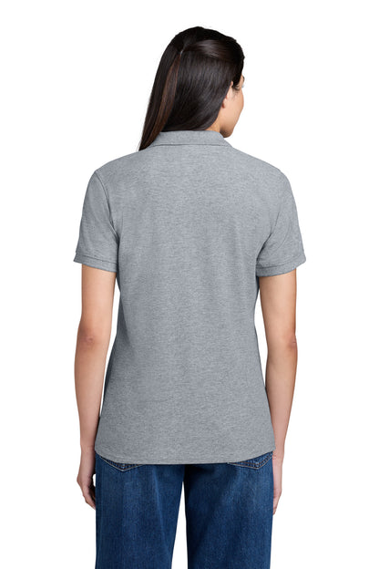 Port & Co Women's Core Blend Pique Polo. LKP155