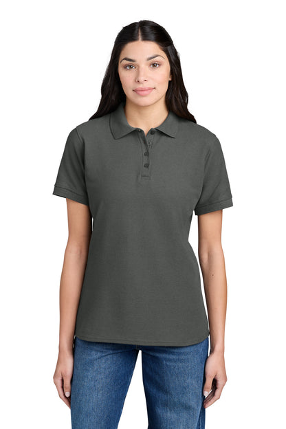 Port & Co Women's Core Blend Pique Polo. LKP155