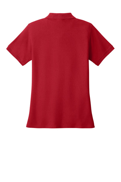 Port & Co Women's Core Blend Pique Polo. LKP155