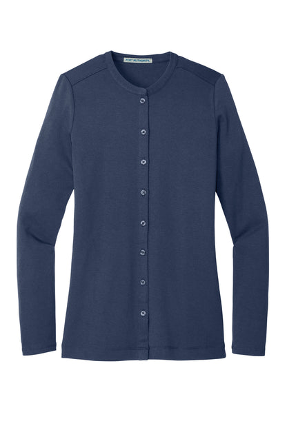 Port Authority Women's Concept Stretch Button-Front Cardigan. LM1008
