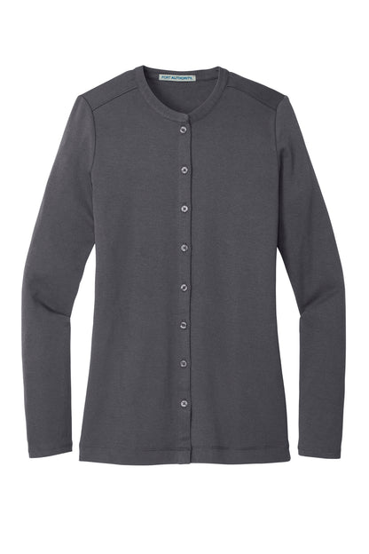 Port Authority Women's Concept Stretch Button-Front Cardigan. LM1008