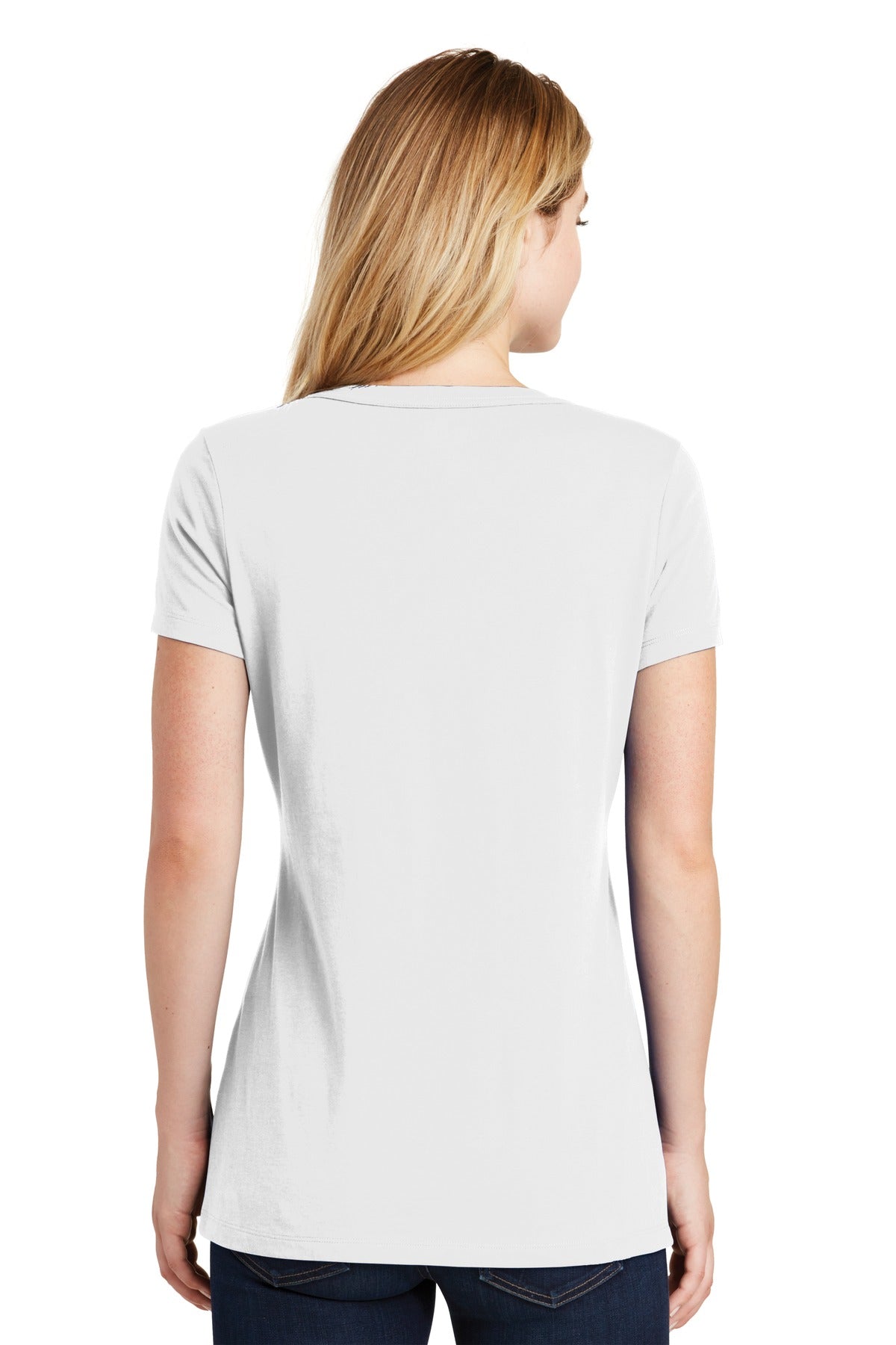 New Era  Women's Heritage Blend V-Neck Tee. LNEA101