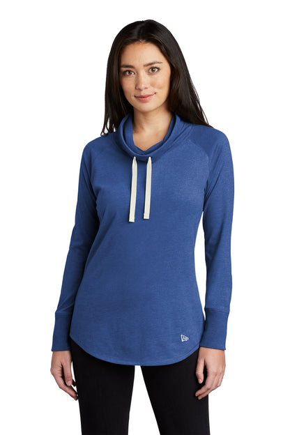 New Era  Women's Sueded Cotton Blend Cowl Tee LNEA123