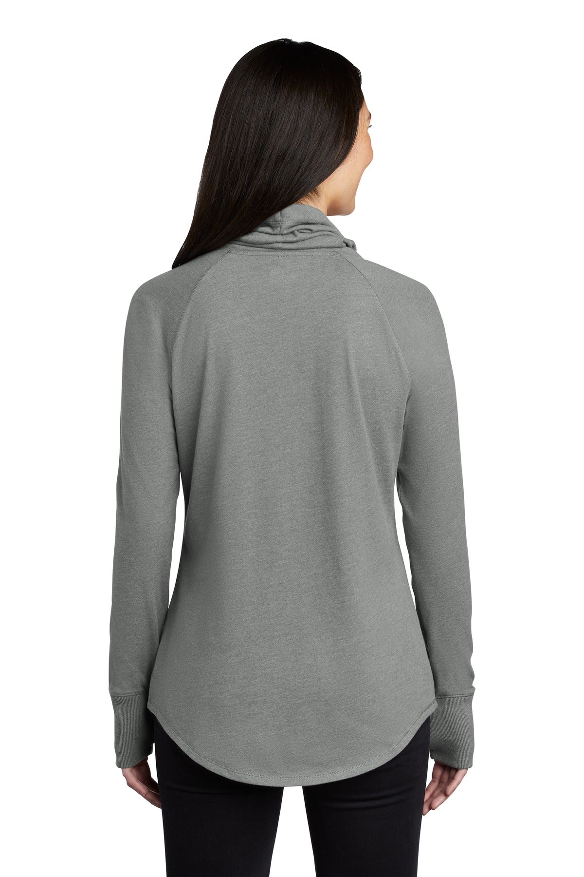 New Era  Women's Sueded Cotton Blend Cowl Tee LNEA123