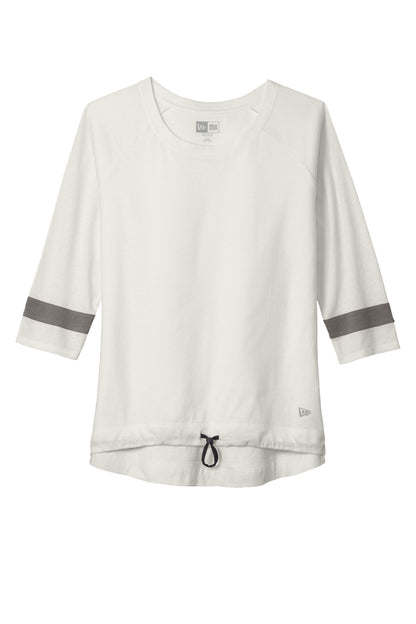 New Era  Women's Tri-Blend 3/4-Sleeve Tee LNEA136