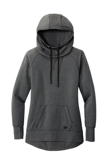 New Era  Women's Tri-Blend Fleece Pullover Hoodie. LNEA510