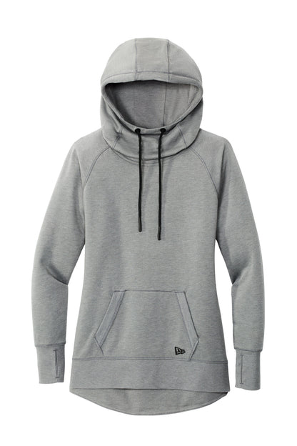 New Era  Women's Tri-Blend Fleece Pullover Hoodie. LNEA510