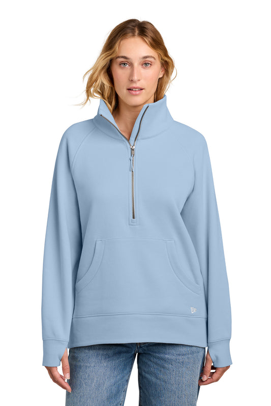 New Era Women's Heritage Fleece 1/2-Zip LNEA528