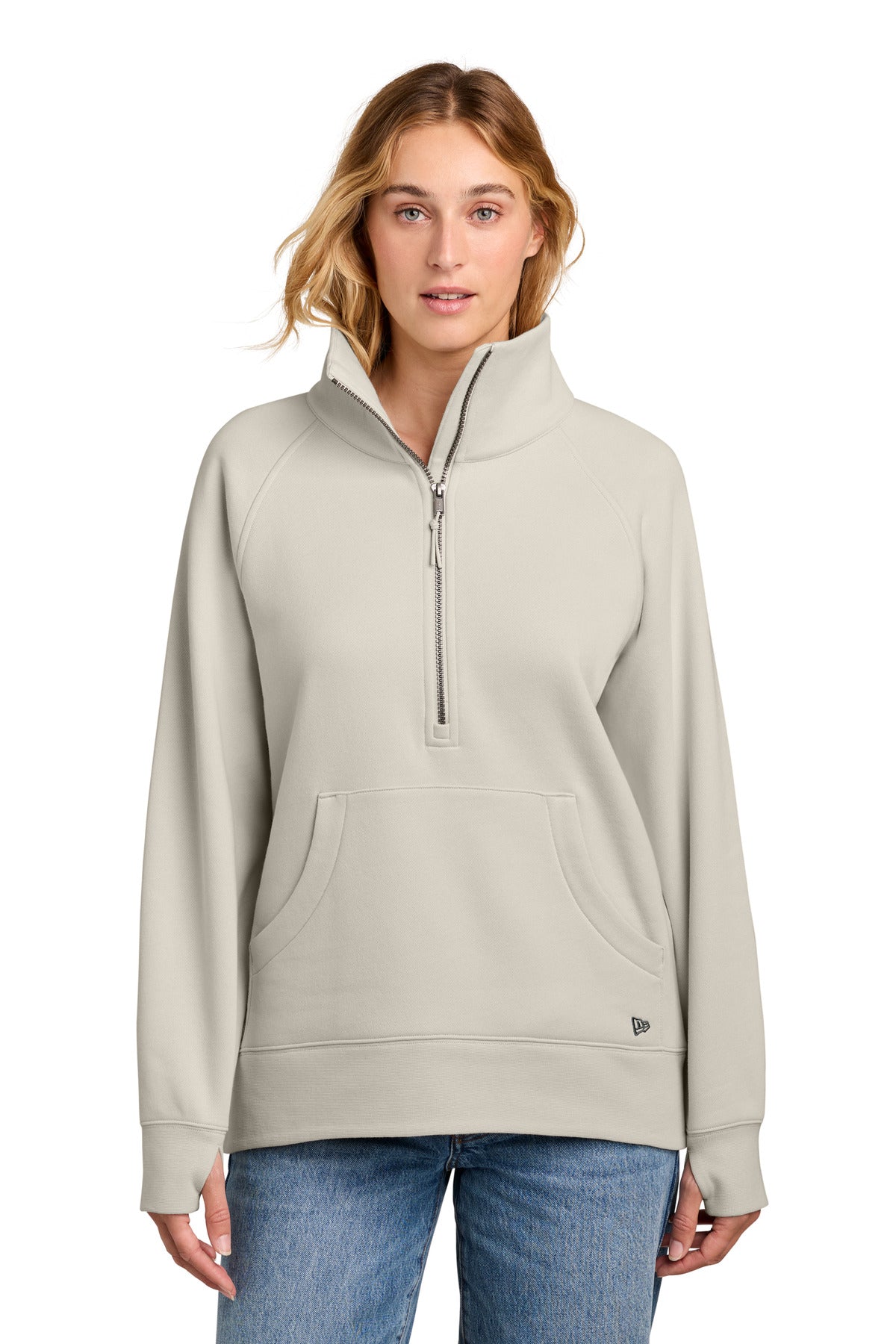 New Era Women's Heritage Fleece 1/2-Zip LNEA528