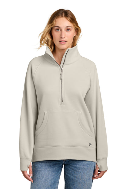 New Era Women's Heritage Fleece 1/2-Zip LNEA528