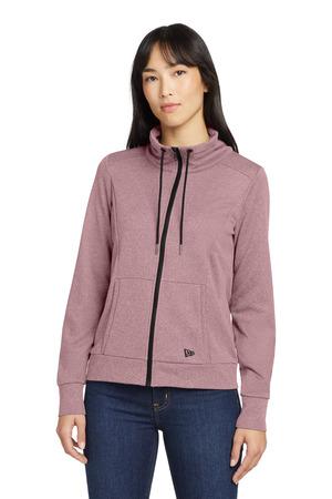 New Era Women's Performance Terry Full-Zip Cowl LNEA530