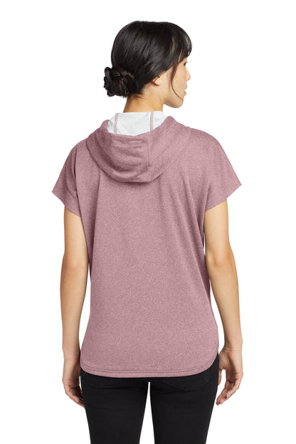 New Era  Women's Performance Terry Short Sleeve Hoodie LNEA533