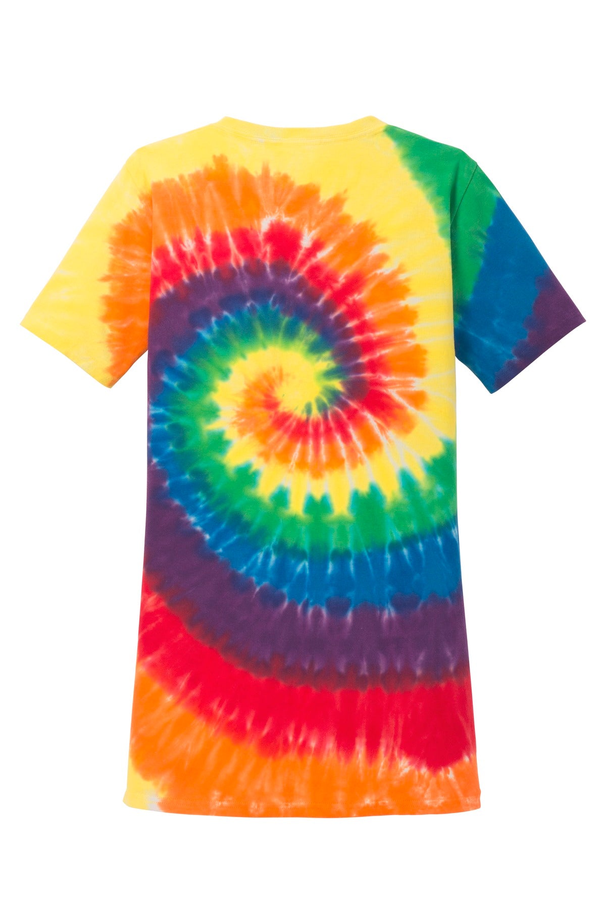 Port & Co Women's Tie-Dye V-Neck Tee.  LPC147V