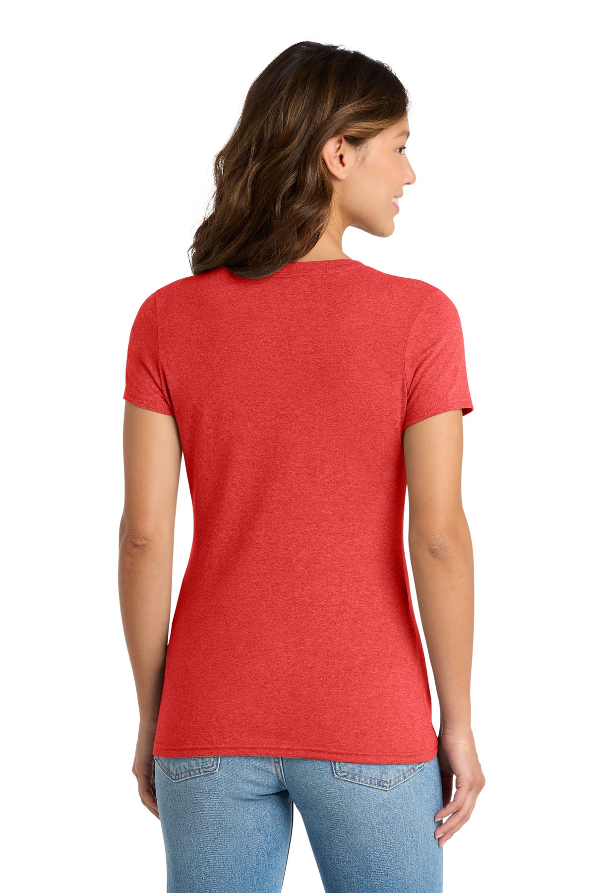 Port & Co Women's Tri-Blend V-Neck Tee. LPC330V