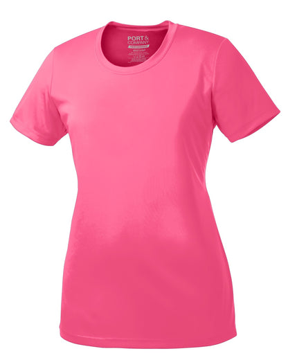 Port & Co Women's Performance Tee. LPC380