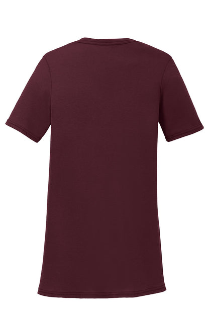 Port & Co Women's Performance Blend V-Neck Tee. LPC381V