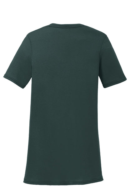 Port & Co Women's Performance Blend V-Neck Tee. LPC381V
