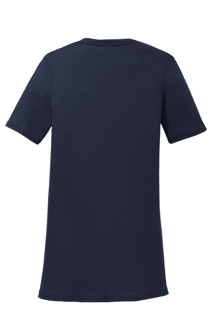 Port & Co Women's Performance Blend V-Neck Tee. LPC381V