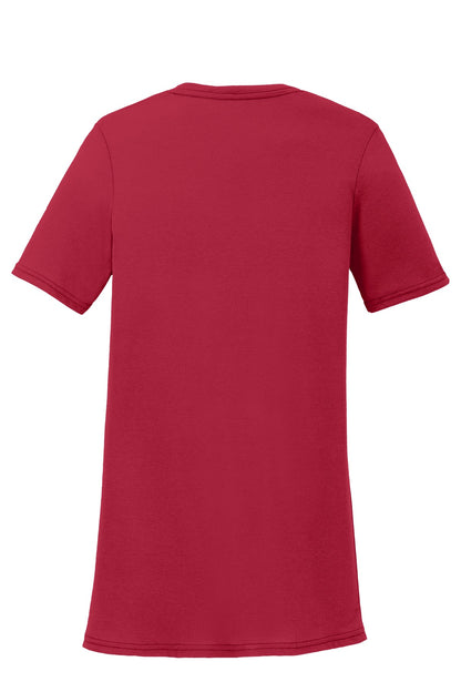 Port & Co Women's Performance Blend V-Neck Tee. LPC381V