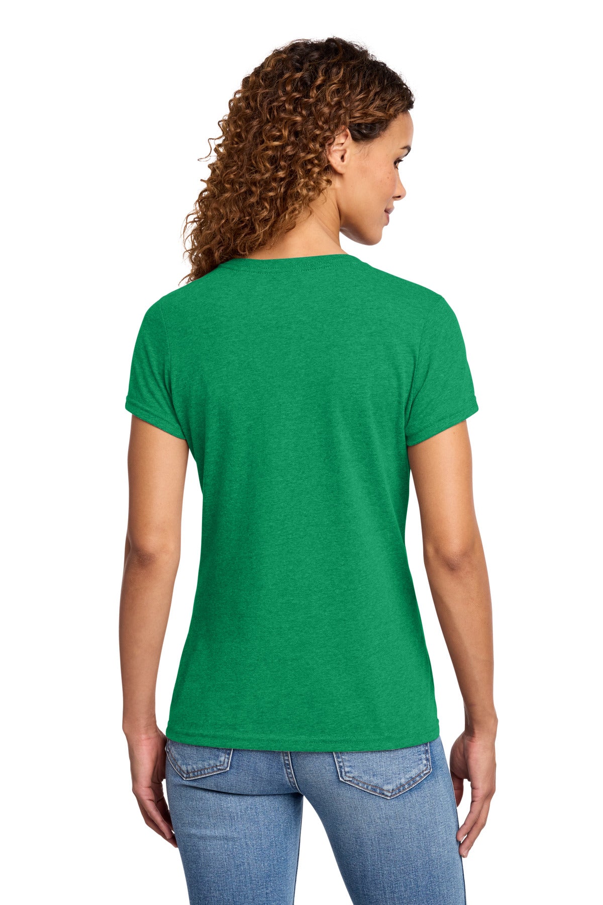 Port & Co Women's Fan Favorite Blend V-Neck Tee. LPC455V