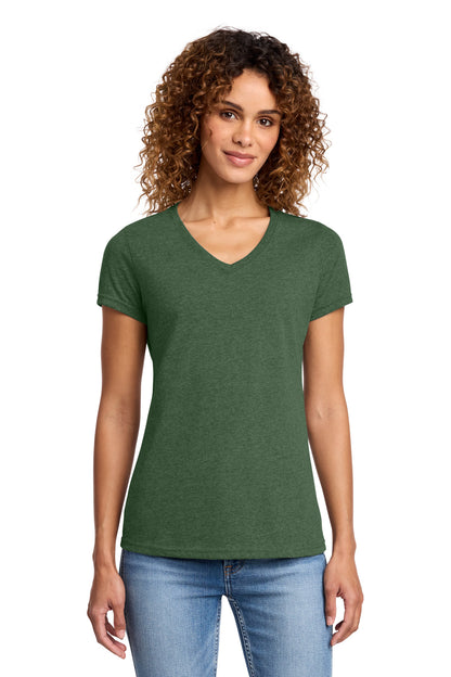 Port & Co Women's Fan Favorite Blend V-Neck Tee. LPC455V