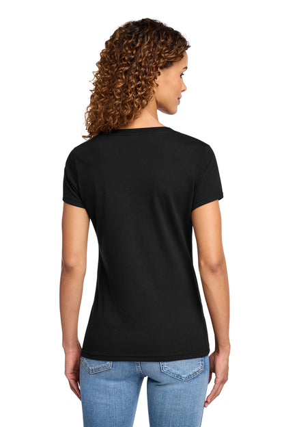 Port & Co Women's Fan Favorite Blend V-Neck Tee. LPC455V